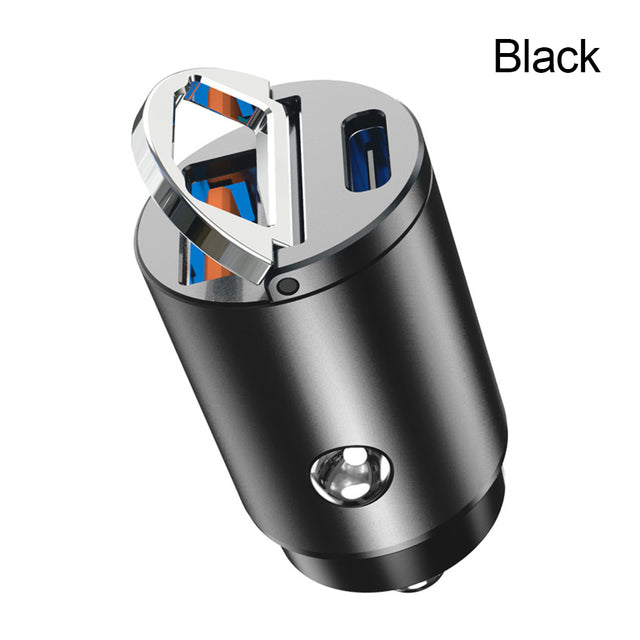 One For Two Usb Cigarette Lighter Conversion Plug For Steam Mini