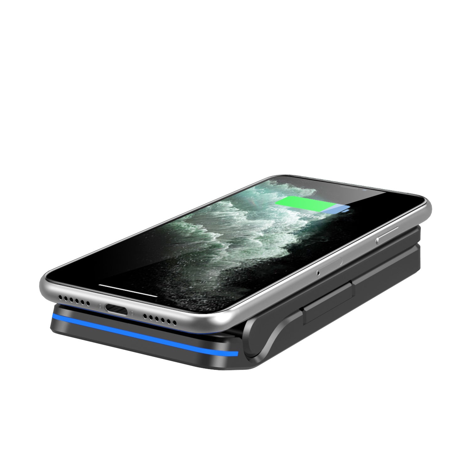Portable Folding Wireless Charging Mobile Phone Desktop Support Frame